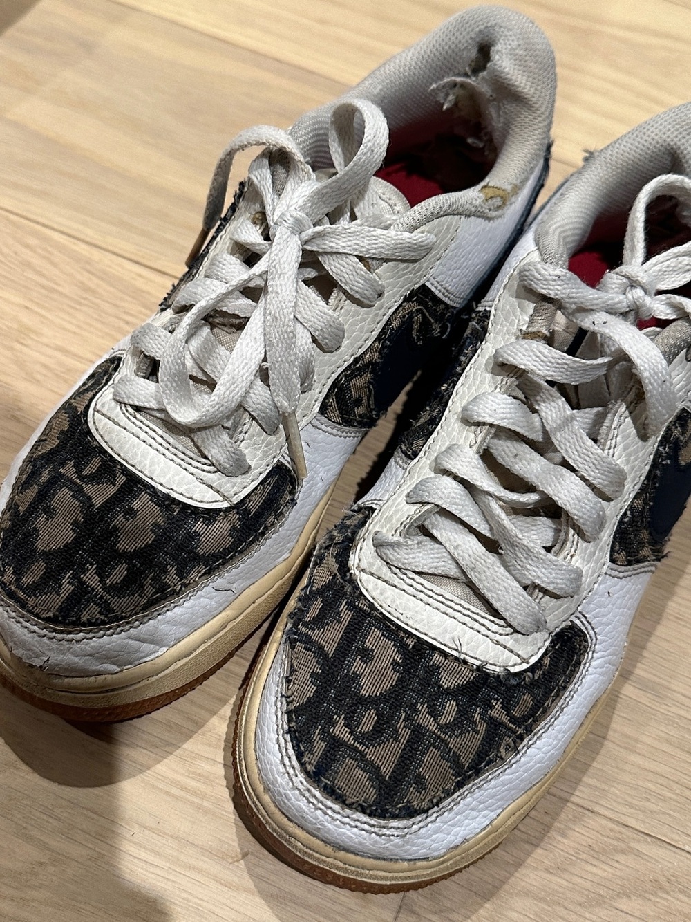 Custom Christian Dior Air Force 1’s